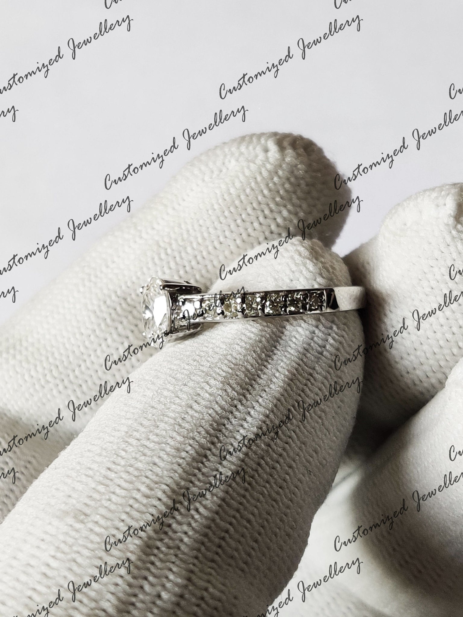 Oval Moissanite Engagement Ring Natural 1 Carat Moissanite Wedding Band Unique Moissanite Diamond Wedding Band Moissanite Anniversary Ring