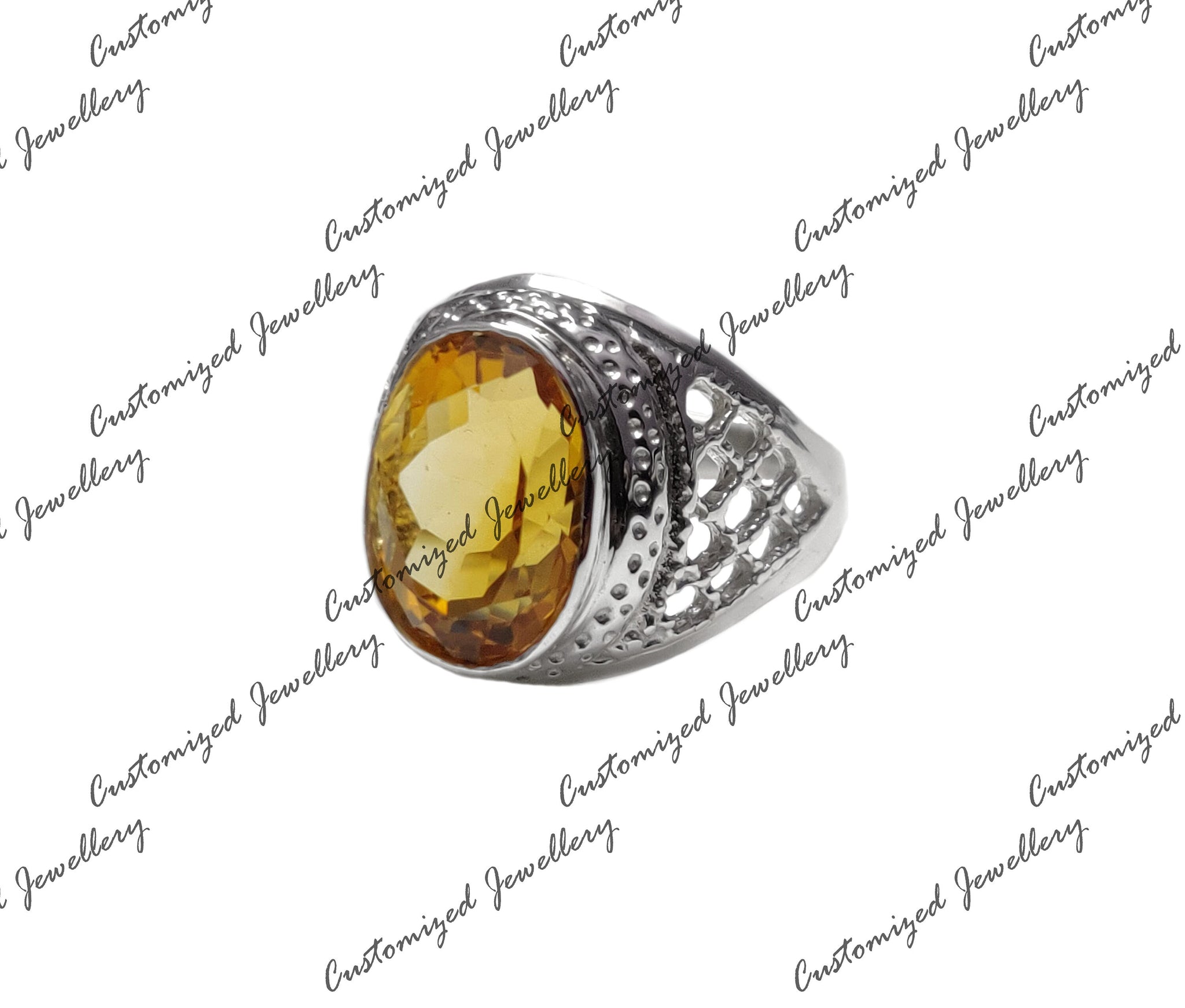 Natural Citrine Ring Citrine Statement Ring Big Citrine Ring 925 Sterling Silver Citirine Ring Citrine Boho Ring Citrine Mens Ring Hippie