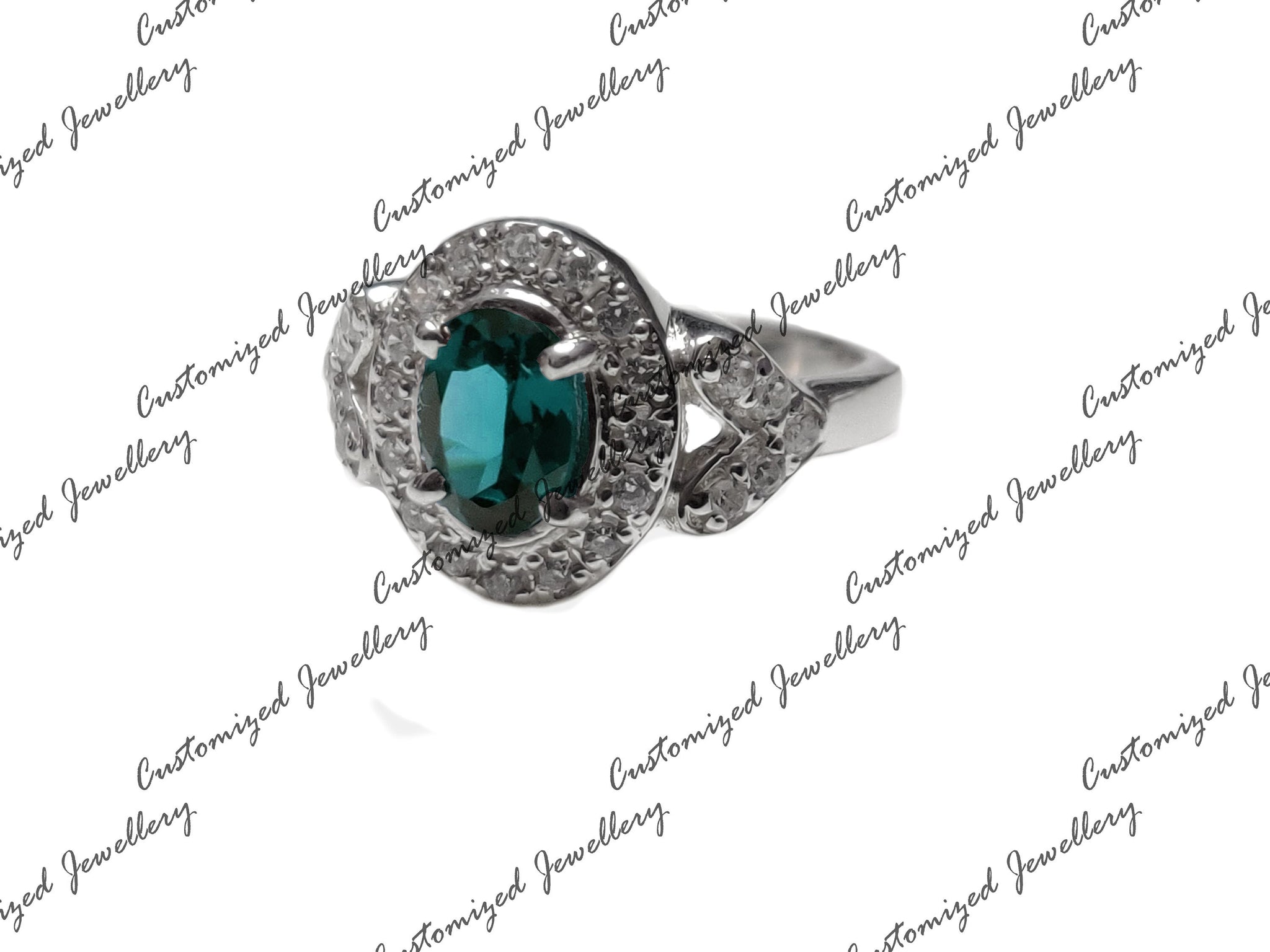 Natural London Topaz Solitaire Ring High Quality London Blue Topaz Engagement Band Blue Topaz Bridal Ring Silver Blue Topaz Wedding Ring